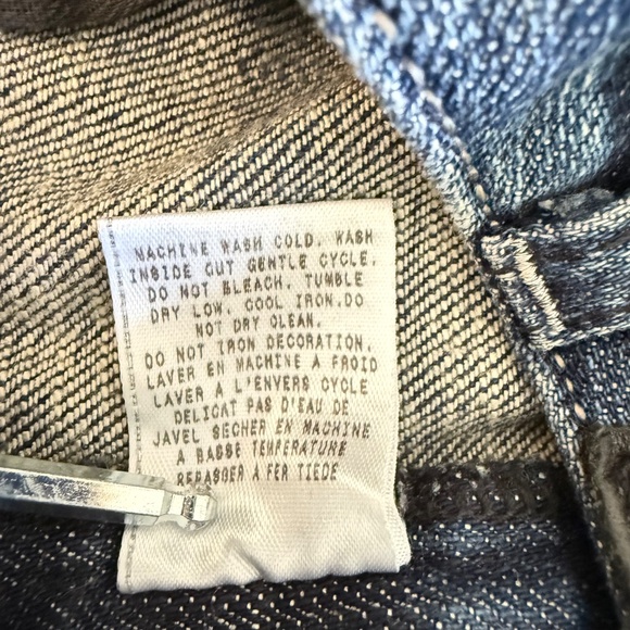 Guess by Marciano Jeans Women’s sequined and rip design, indigo distress 26 - Picture 10 of 11